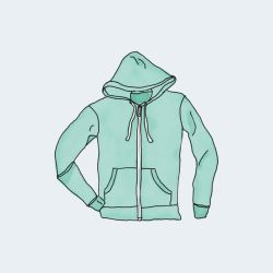 Hoodie 18 Hoodie with Zipper