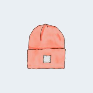 V-Neck T-Shirt 2 Beanie